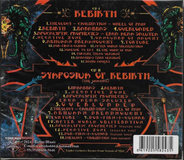 Agressor – Rebirth - ( Slipcase CD Duplo ) - Imagem 2