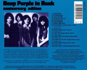 DEEP PURPLE – IN ROCK (25th ANNIVERSARY EDITION) – ( Slipcase )