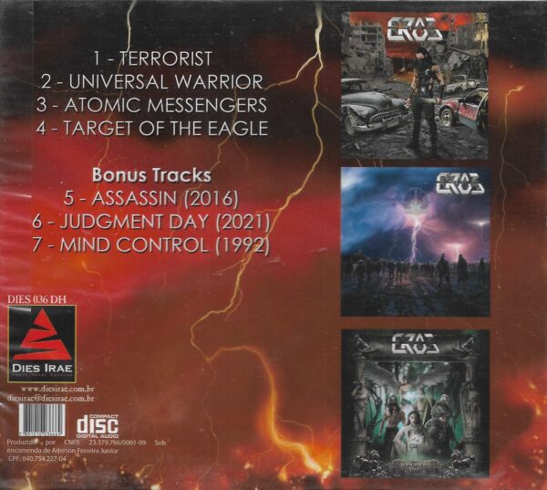 EROS - Back With Wisdom - ( Slipcase + Bonus Tracks ) - Imagem 2