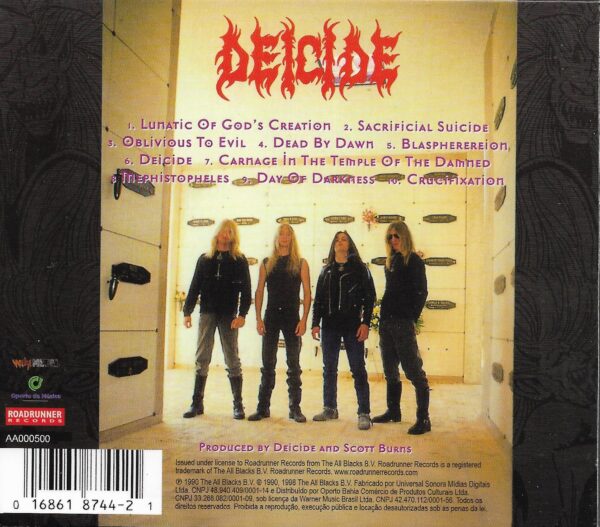 Deicide – Deicide - ( Slipcase - Remastered ) - Imagem 2