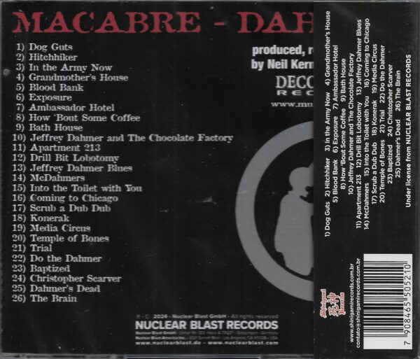 Macabre - Dahmer - (Remastered) - Imagem 2