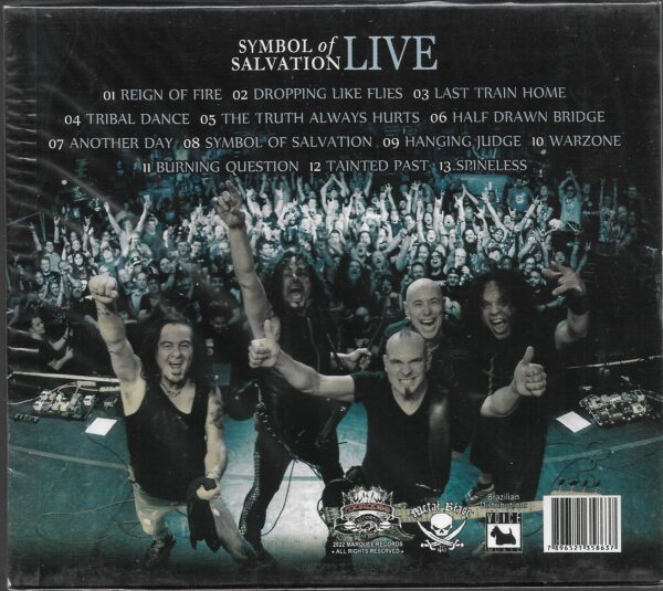 Armored Saint – Symbol Of Salvation Live - ( Slipcase ) - Imagem 2
