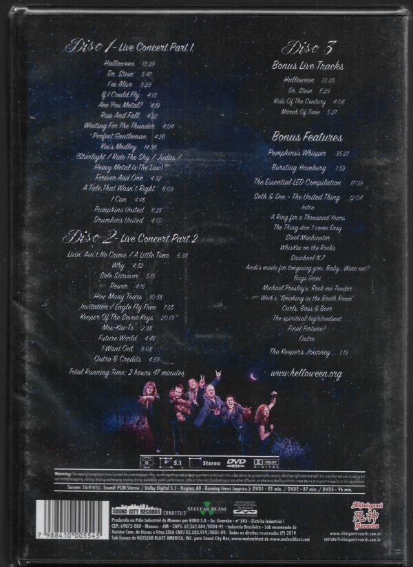 Helloween - United Alive - ( DVD TRIPLO ) - Imagem 2