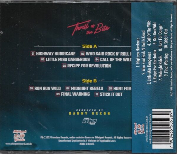 Crazy Lixx - Thrill Of The Bite - Imagem 2